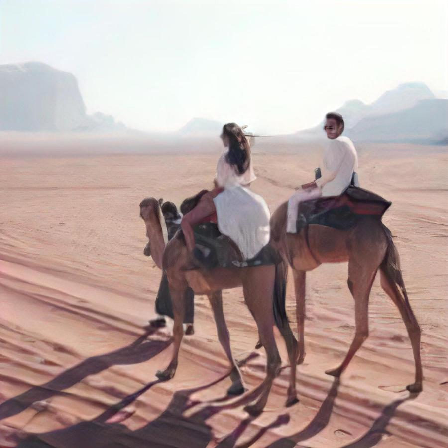 Sultan Al_ wadi rum Hotel Bagian luar foto