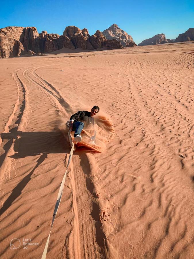 Sultan Al_ wadi rum Hotel Bagian luar foto