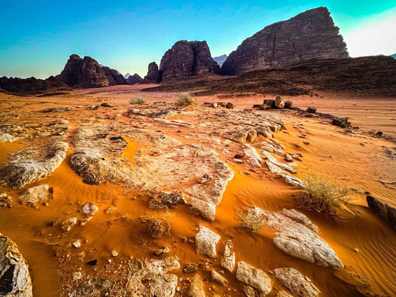 Sultan Al_ wadi rum Hotel Bagian luar foto