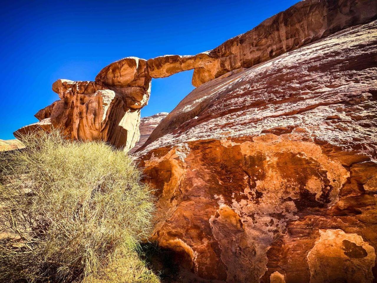 Sultan Al_ wadi rum Hotel Bagian luar foto